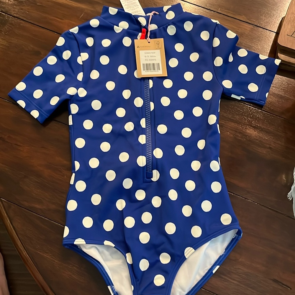 NWT Mini Boden swimsuit